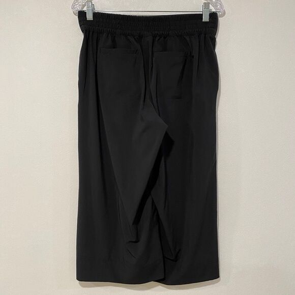 Athleta Women’s Wide Leg Pants Black Size 8 Pull-On Relaxed Fit - Picture 2 of 6